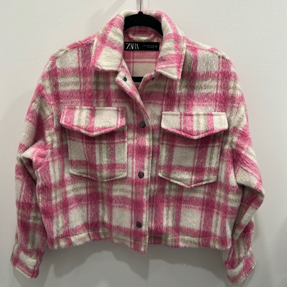 Zara crop shacket - Picture 1 of 4